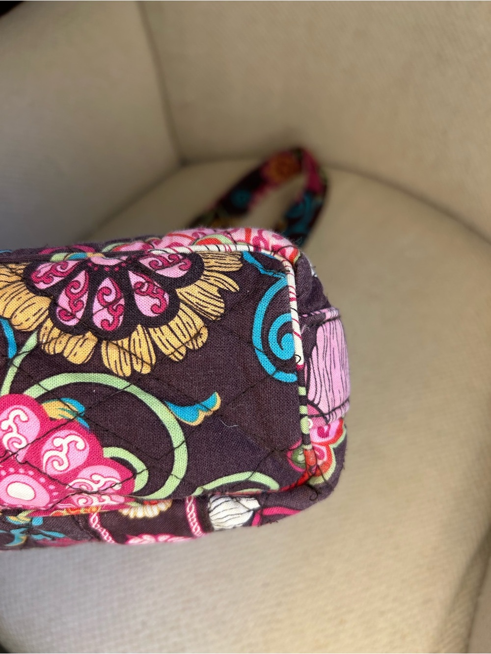 Mod Floral Pink Lisa B shoulder bag - Picture 7 of 8